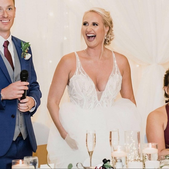 Hayley Paige- blush bridal gown - Picture 7 of 16